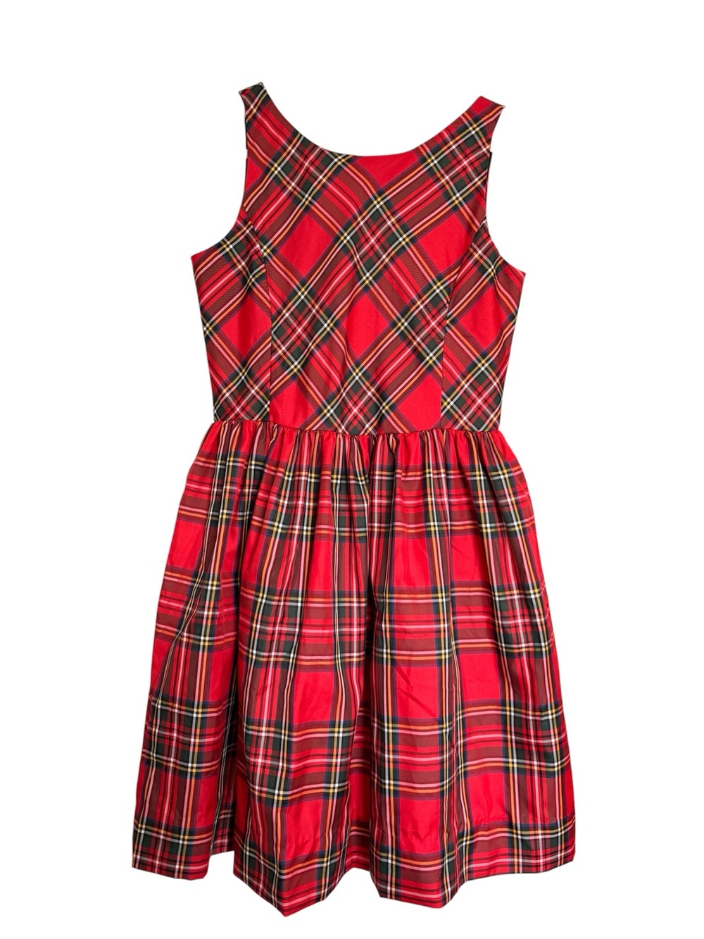 Polo Ralph Lauren Girls Plaid Fit & Flare Dress Size 16